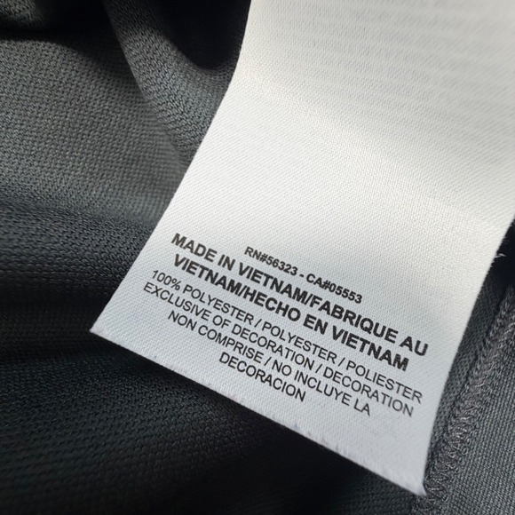 Nike Running Dri-Fit 1/4 Zip Pullover Men's Large Black Gray 648588-010 - Picture 6 of 8